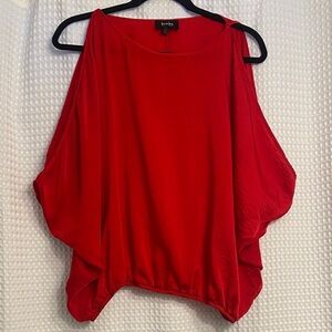 by & by Red Women's Blouse